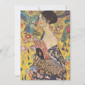Gustav Klimt - Woman with fan