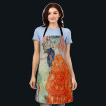 Gustav Klimt - Women Friends Apron<br><div class="desc">Women Friends - Gustav Klimt,  Oil on Canvas,  1916-17 (destroyed in 1945)</div>