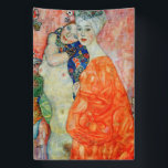 Gustav Klimt - Women Friends Banner<br><div class="desc">Women Friends - Gustav Klimt,  Oil on Canvas,  1916-17 (destroyed in 1945)</div>