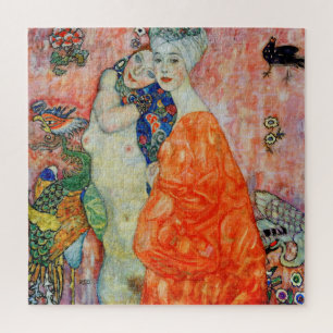 Gustav Klimt - Women Friends Jigsaw Puzzle