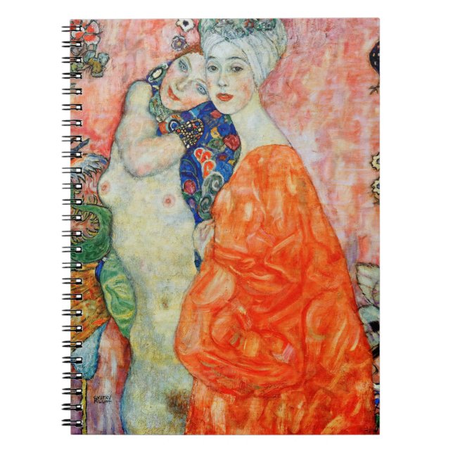 Gustav Klimt - Women Friends Notebook (Front)