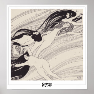 Gustav Klimt Zedign Art Poster #341
