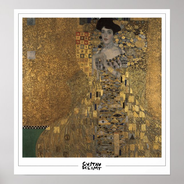 Gustav Klimt Zedign Art Poster #5 (Front)