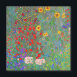Gustav Klimt's Farm Garden with Sunflowers<br><div class="desc">Gustav Klimt's Farm Garden with Sunflowers</div>