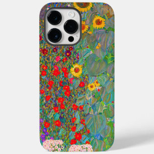 Gustav Klimt's Farm Garden with Sunflowers Case-Mate iPhone 14 Pro Max Case