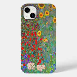 Gustav Klimt's Farm Garden with Sunflowers    iPhone 14 Plus Case