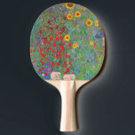 Gustav Klimt's Farm Garden with Sunflowers  Ping Pong Paddle<br><div class="desc">Gustav Klimt's Farm Garden with Sunflowers Ping Pong Paddle.</div>