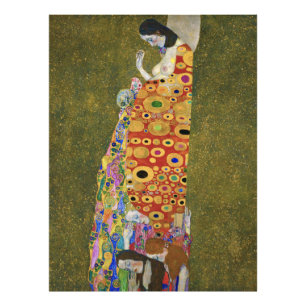 Gustav Klimt's Hope II (1907-1908) Photo Print