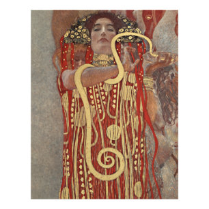 Gustav Klimt's Hygieia famous painting. Photo Print