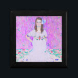 Gustav Klimt's Mäda Primavesi paintng   Gift Box<br><div class="desc">Gustav Klimt's Mäda Primavesi paintng gift box.</div>