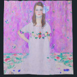 Gustav Klimt's Mäda Primavesi paintng    Shower Curtain<br><div class="desc">Gustav Klimt's Mäda Primavesi paintng  Shower Curtain.</div>