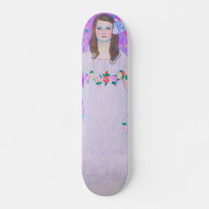Gustav Klimt's Mäda Primavesi paintng Skateboard