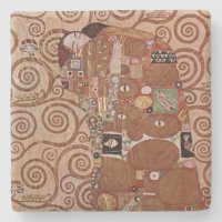 Gustav Klimt's Painting: The Embrace (circa 1909)