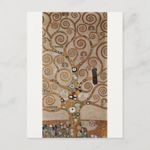 Gustav Klimt's Painting "The Tree of Life" (1909) Postcard