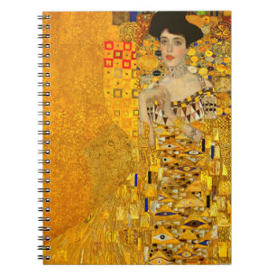 Gustav Klimt's Portrait of Adele Bloch-Bauer I  Notebook