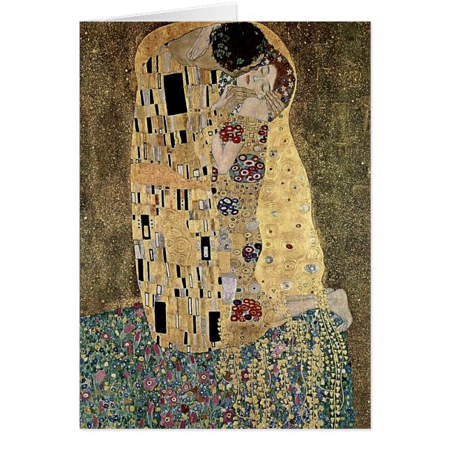 Gustav Klimt's The Kiss (circa 1908) (Front)