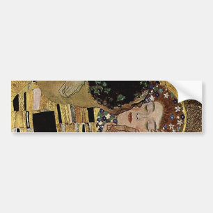 Gustav Klimt's The Kiss Detail (circa 1908) Bumper Sticker