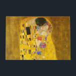 Gustav Klimt's The Kiss famous painting Doormat<br><div class="desc">Gustav Klimt's The Kiss famous painting Doormat.
Famous Gustav Klimt painting.</div>