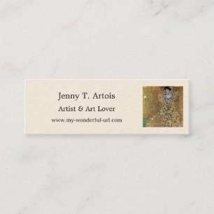 Gustav Klimt's The Lady in Gold, Adele Bloch-Bauer Mini Business Card