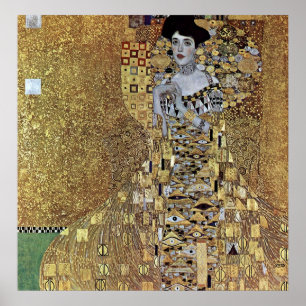 Gustav Klimt's The Lady in Gold, Adele Bloch-Bauer Poster