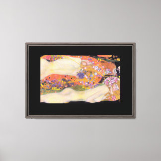 Gustav Klimt's Water Serpents II (1907) Canvas Pri Print