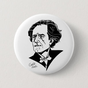 Gustav Mahler 6 Cm Round Badge
