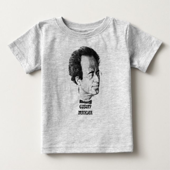 Gustav Mahler Baby T T-Shirt (Front)