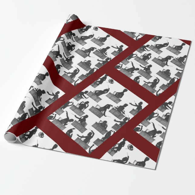 Gustav Mahler classical composer conductor Wrapping Paper (Unrolled)