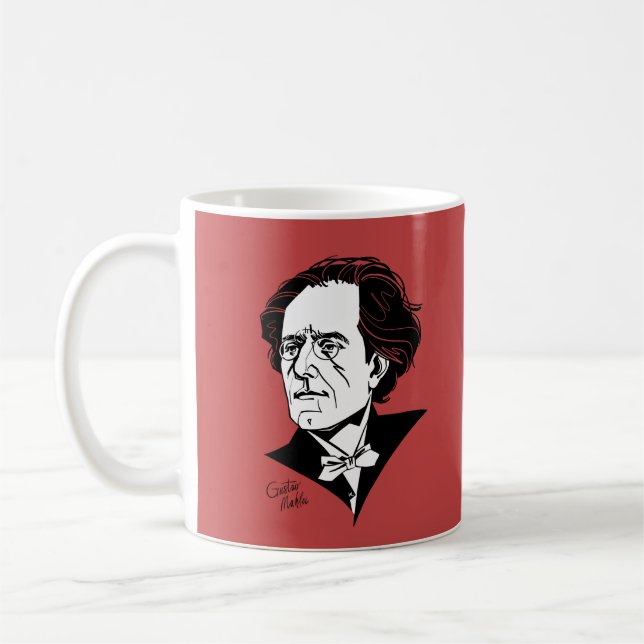 Gustav Mahler Coffee Mug (Left)