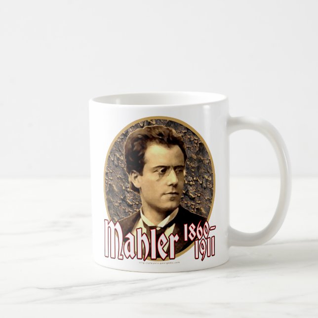 Gustav Mahler Coffee Mug (Right)