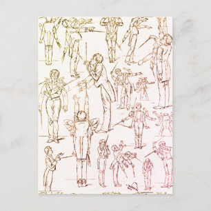 Gustav Mahler - Conducting Postcard