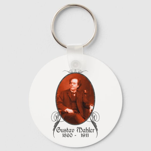 Gustav Mahler Key Ring (Front)