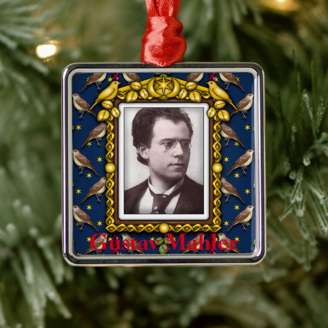 Gustav Mahler Metal Tree Decoration (Tree)