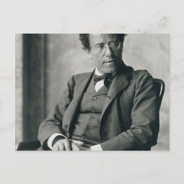 Gustav Mahler Postcard (Front)