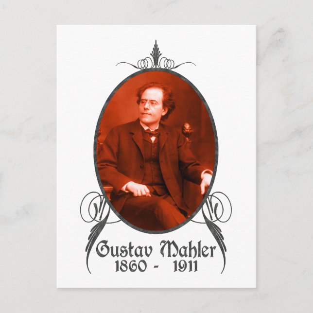Gustav Mahler Postcard (Front)