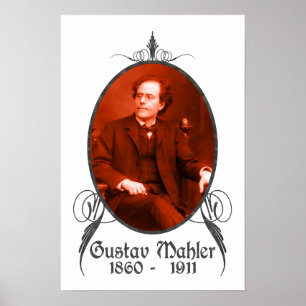 Gustav Mahler Poster