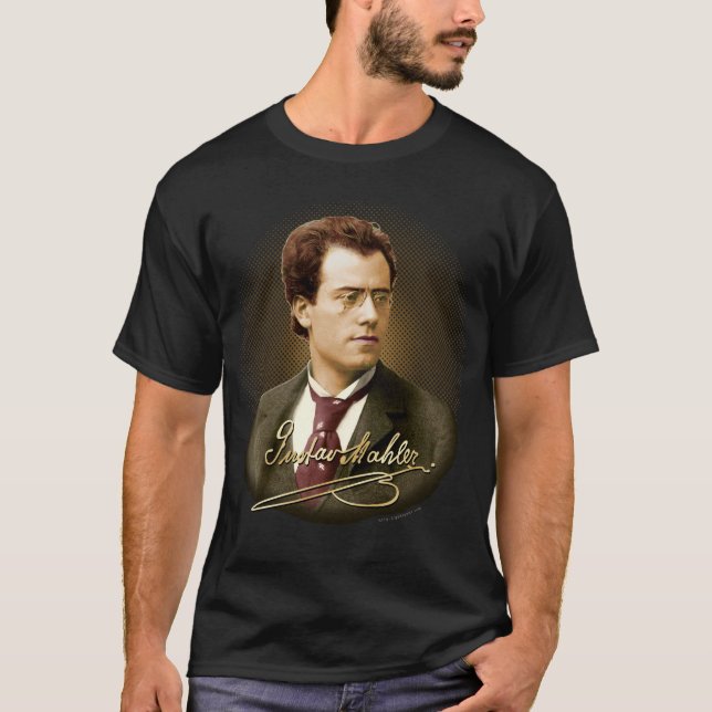 Gustav Mahler Signature T-Shirt (Front)