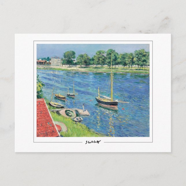Gustave Caillebotte #113 - Fine Art Postcard (Front)