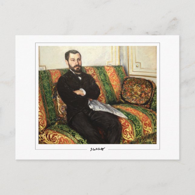 Gustave Caillebotte #136 - Fine Art Postcard (Front)