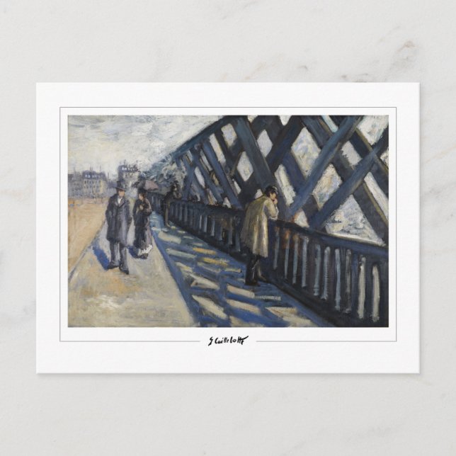 Gustave Caillebotte #298 - Fine Art Postcard (Front)