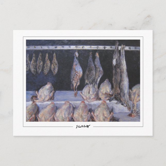 Gustave Caillebotte #348 - Fine Art Postcard (Front)