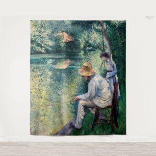 Gustave Caillebotte - Angling Tapestry