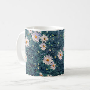 Gustave Caillebotte - Bed of Daisies, Detail Coffee Mug