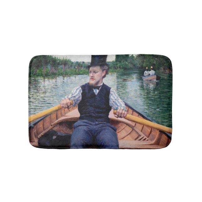 Gustave Caillebotte - Boating Party Bath Mat (Front)