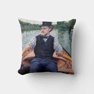 Gustave Caillebotte - Boating Party Cushion