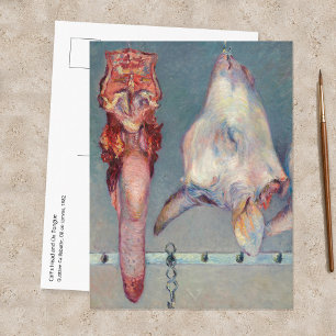 Gustave Caillebotte - Calf's Head and Ox Tongue Postcard