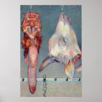 Gustave Caillebotte - Calf's Head and Ox Tongue