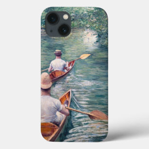 Gustave Caillebotte - Canoes on the Yerres iPhone 13 Case