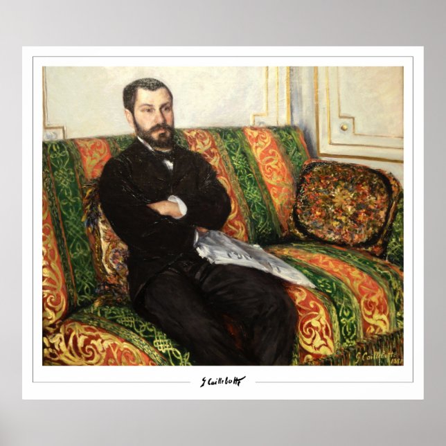 Gustave Caillebotte Fine Art #136 Poster (Front)