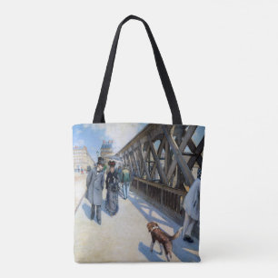 Gustave Caillebotte - Le Pont de l'Europe Tote Bag